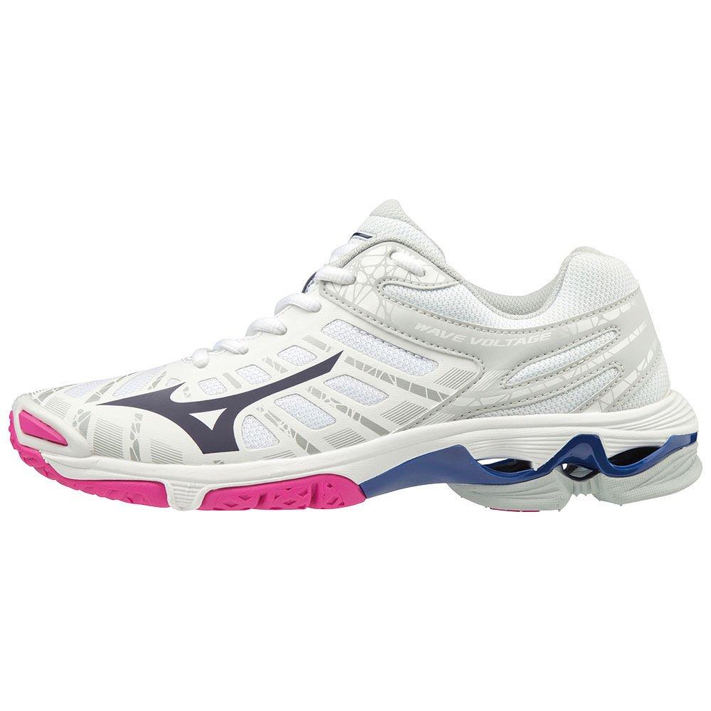 Mizuno Men's Volleyball Shoes WAVE VOLTAGE White - LAERUQV-73